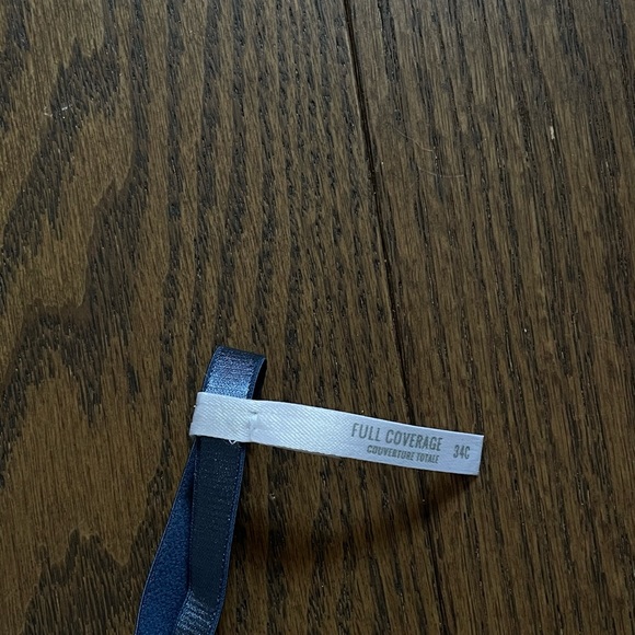 Aerie Full Coverage Navy Lace Bra 34C - Picture 5 of 7